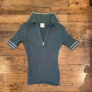 Varley Napier Ribbed Half-Zip Top